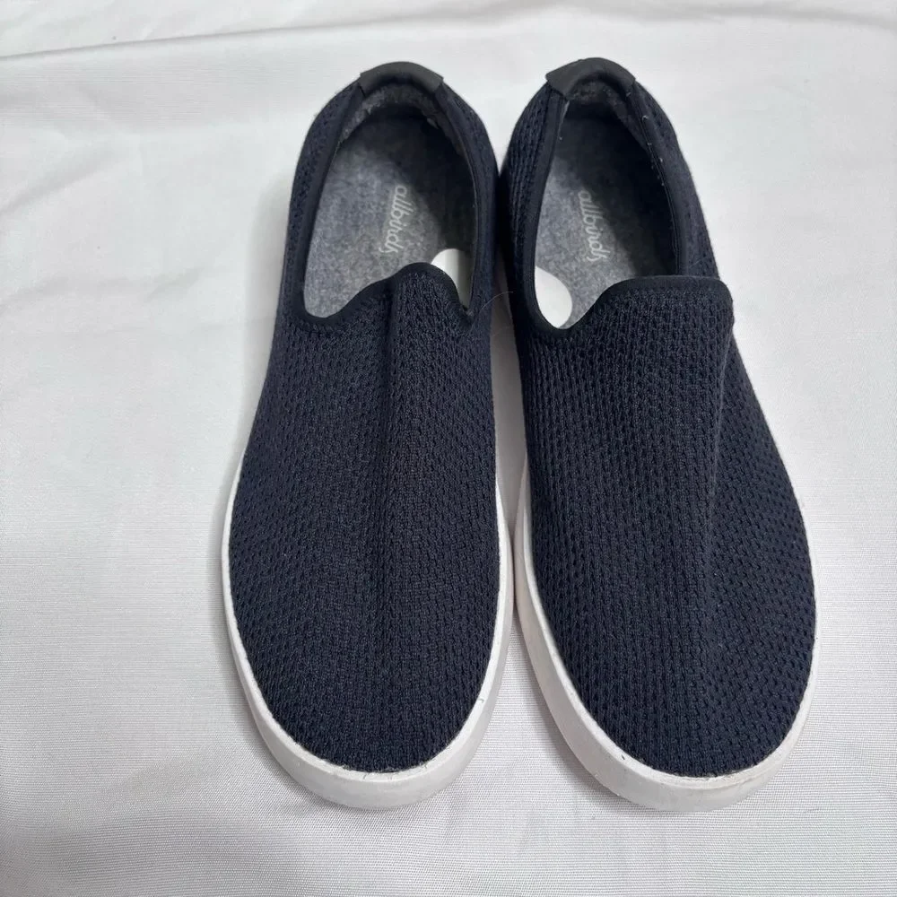 Allbirds Tree Lounger Shoes Men’s 8 Gray Slip On Mesh Loafers